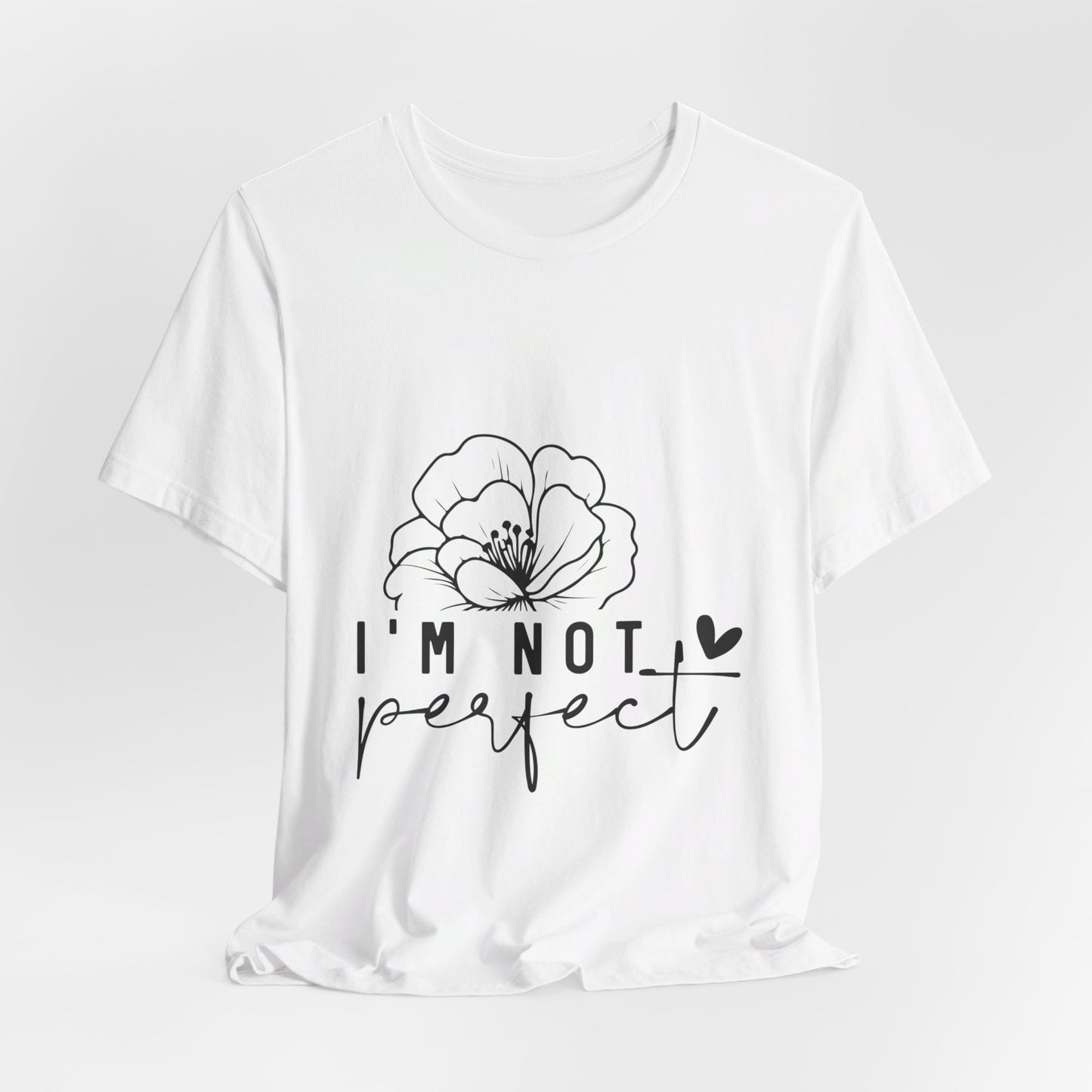 Short-sleeve T-shirt I'M Not Perfect