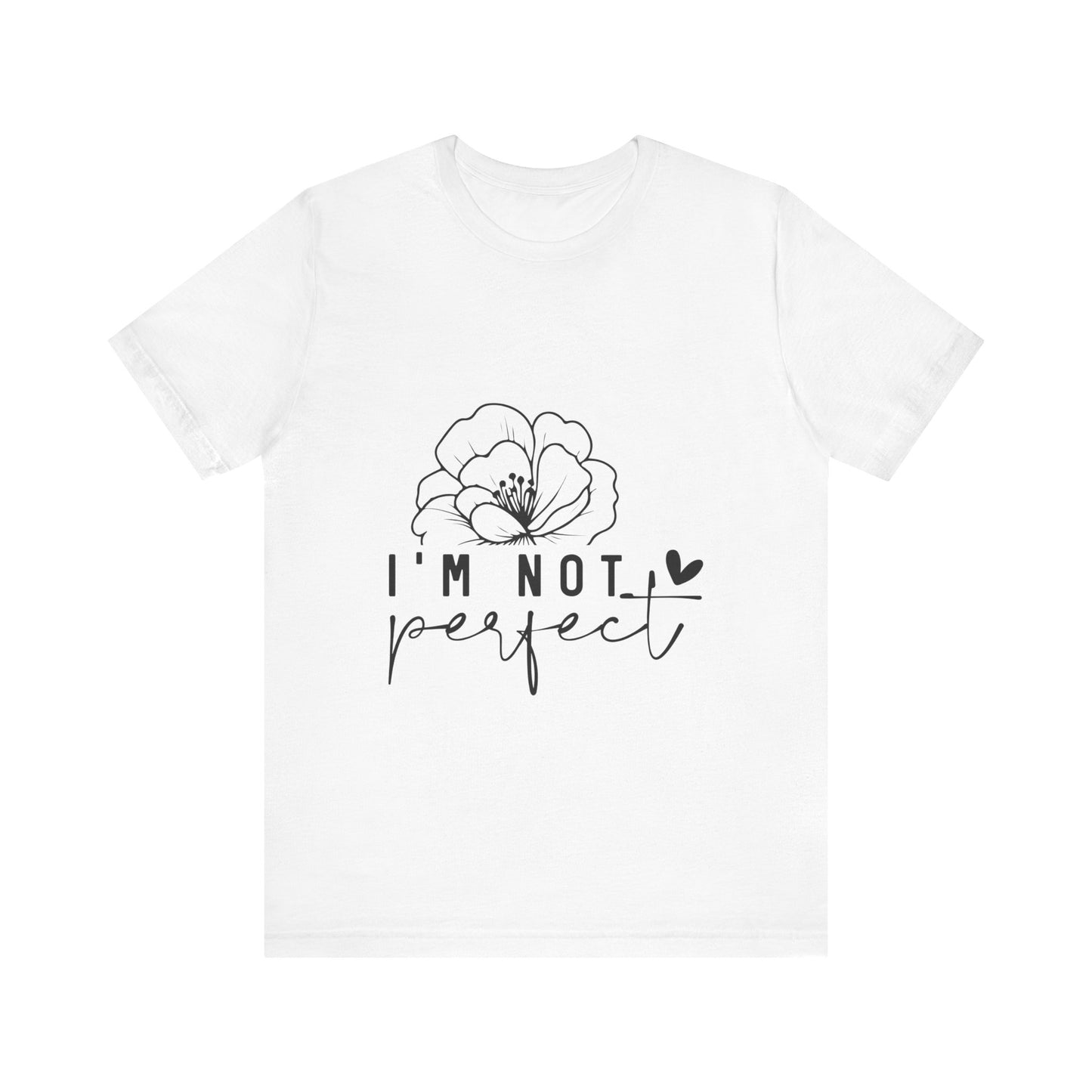 Short-sleeve T-shirt I'M Not Perfect