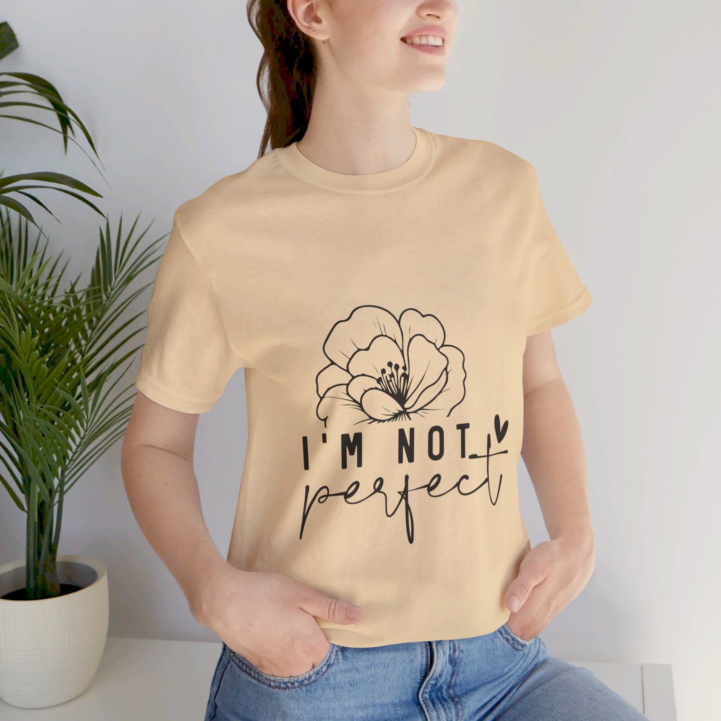 Short-sleeve T-shirt I'M Not Perfect