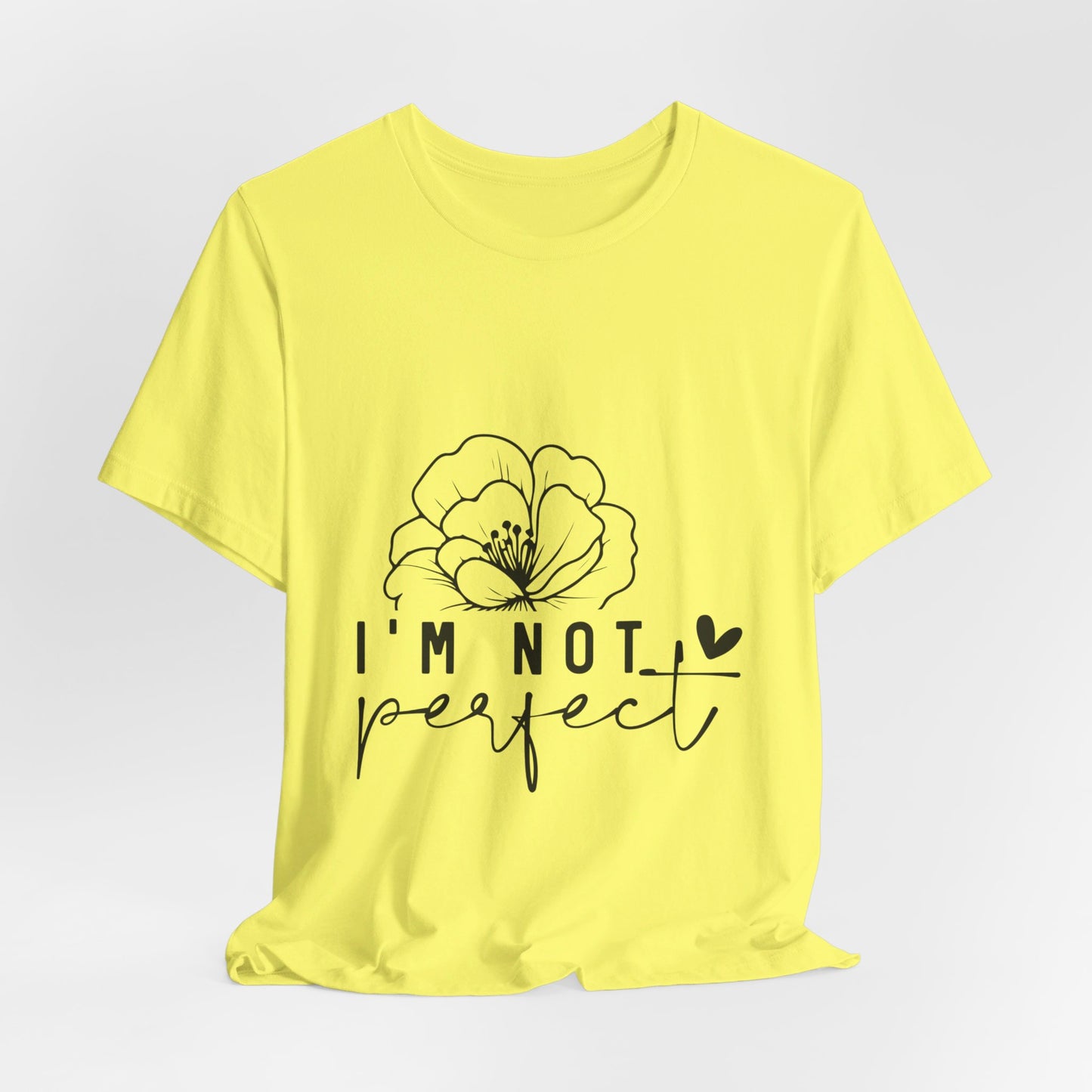 Short-sleeve T-shirt I'M Not Perfect