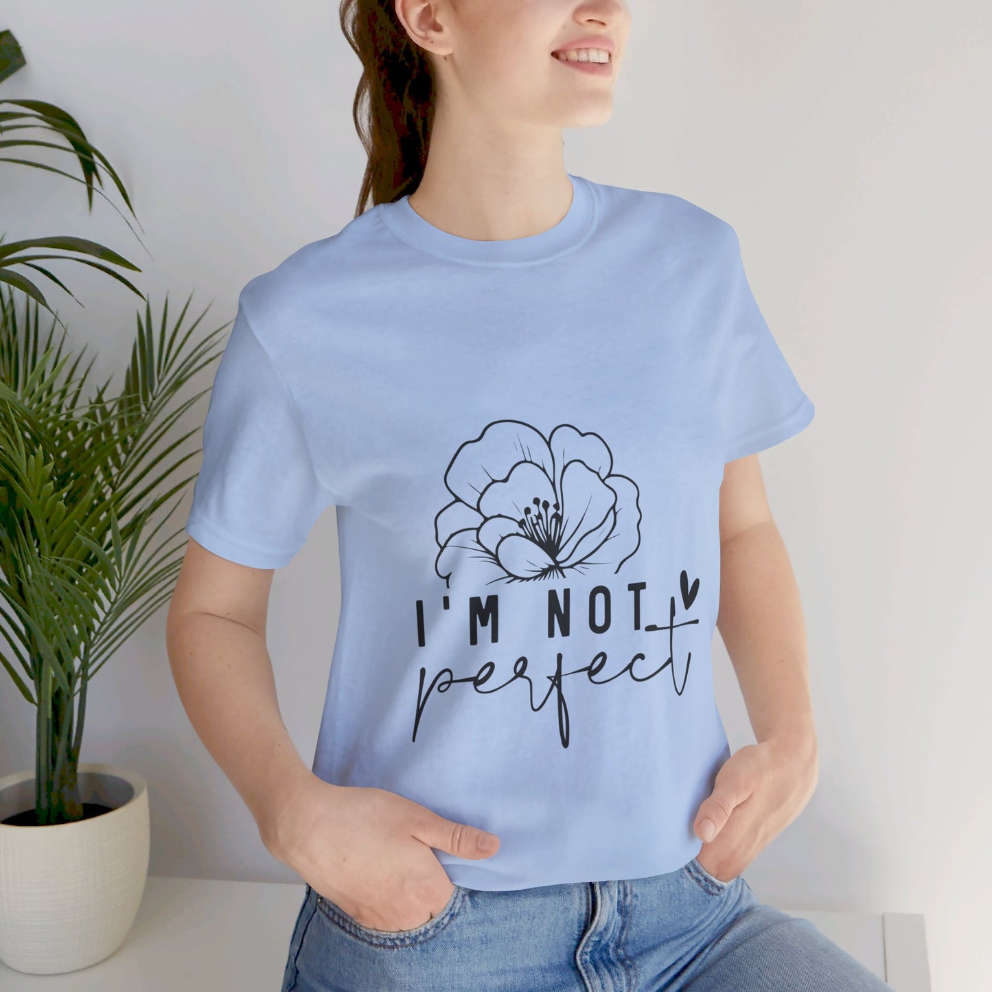 Short-sleeve T-shirt I'M Not Perfect