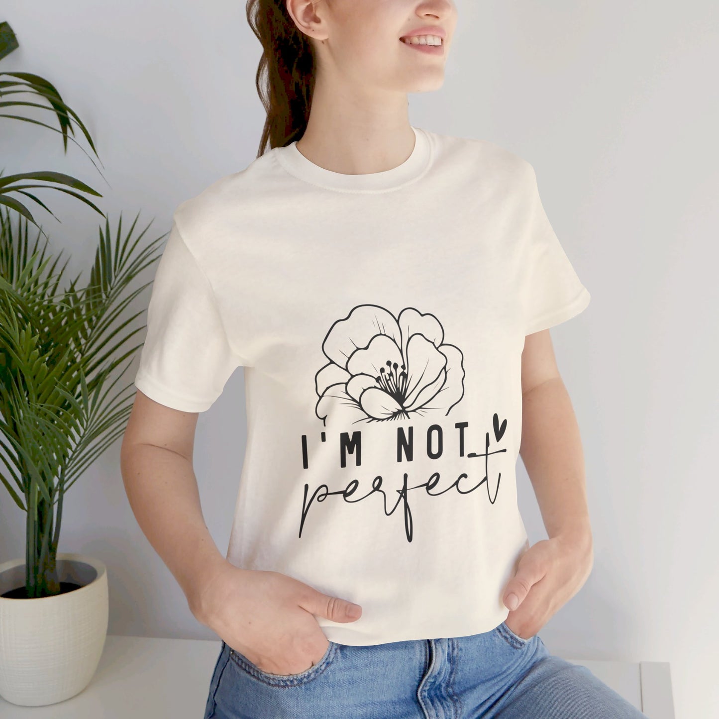 Short-sleeve T-shirt I'M Not Perfect