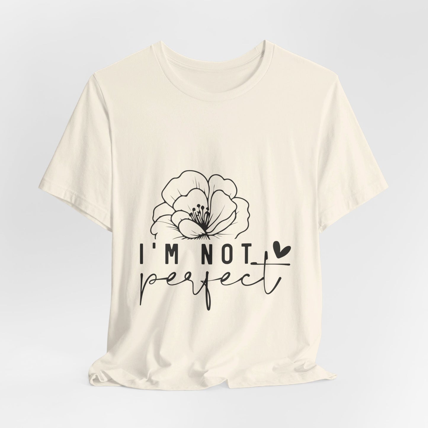 Short-sleeve T-shirt I'M Not Perfect