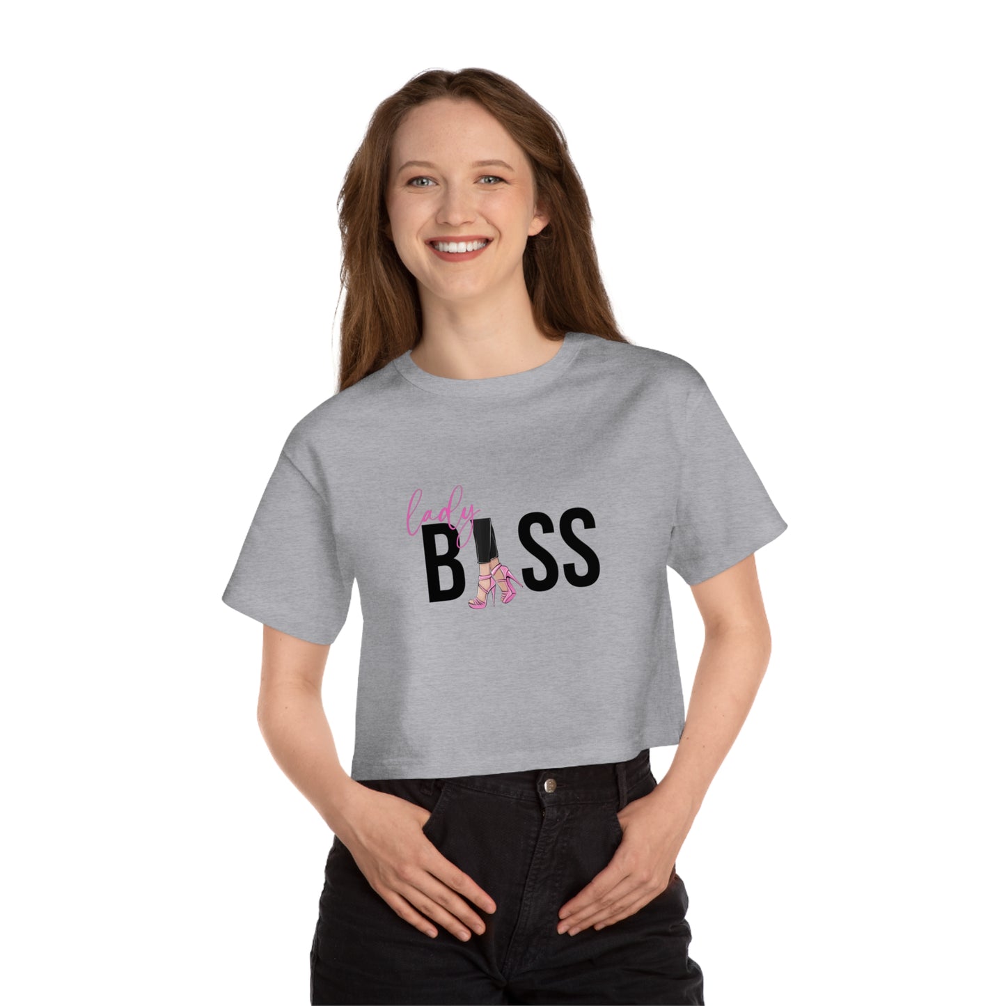 Women's Cropped T-Shirt Lady Biss